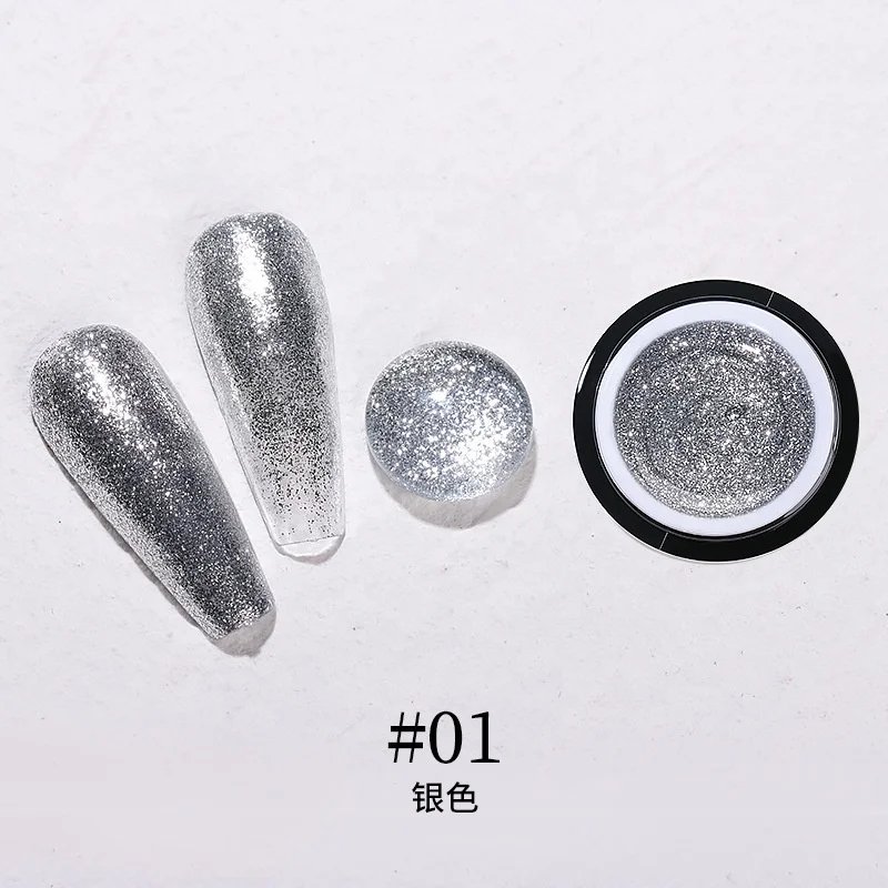 

Popular Color Manicure Flashing Nail Polish Glue Painting Phototherapy Glue Pulling Glue Filling