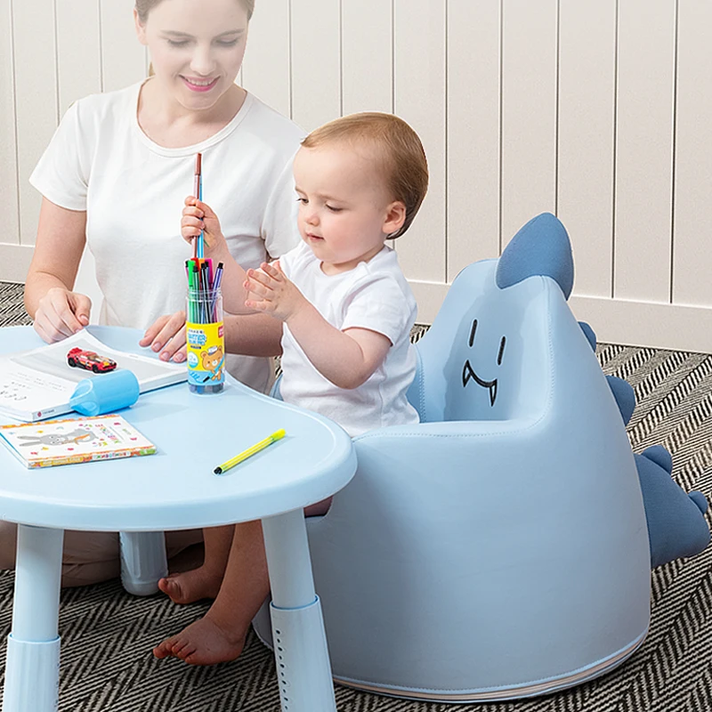 
Hot Selling Cute Cartoon Animal Children Furniture Single Sofa Seat 