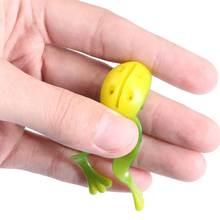 

Factory Price Cemreo 65mm 5.2g Flip Artificial Bait Choke Soft Fishing Frog Lure