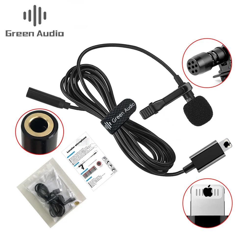 

GAM-140L Plastic For Bloggers Lavalier Microphone Made In China