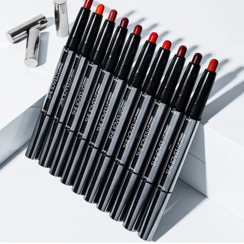 

Custom private label lipstick oem solid lip stick cosmetics lipstick cruelty free lipsticks in your logo