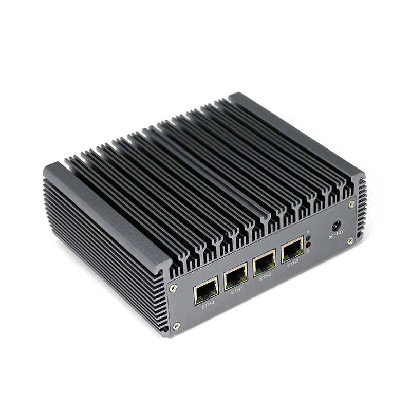 

Fanless Mini PC OPENsense Router 4*In-tel Lan Ce-leron J1900 Pentium N3540 2*USB HD VGA pfSsense Firewall Openwrt Centos