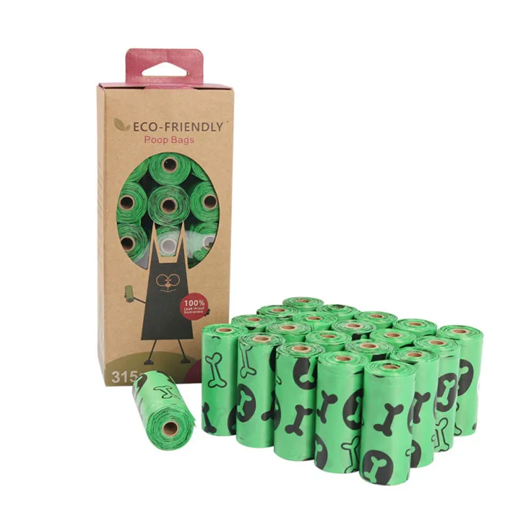 

Pet Supplies Compostable Colorful Eco-Friendly Printed Pet Garbage Bag