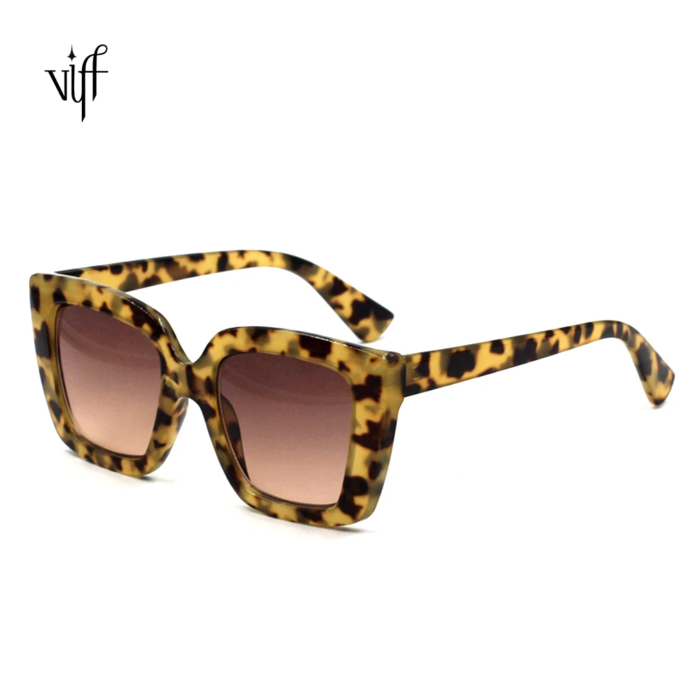 

VIFF HP18907 Wholesale Eyewear ManufacturerTortoiseshell Style Ladies Women Sun Glasses Designer High Fashion Sunglasses 2021