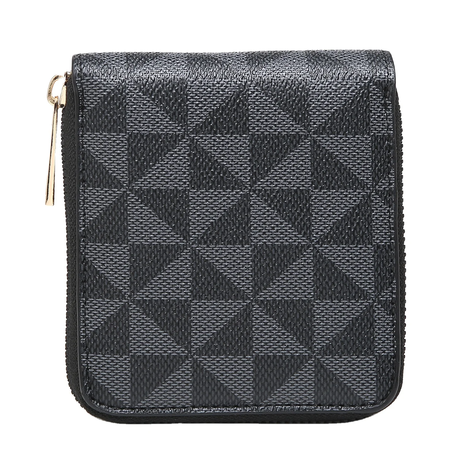 

Women New Arrivals 2021 Amazon Hot Selling PU Leather Men Wallet Bustoms Monogram Zip Around Wallet for Men, Rich color