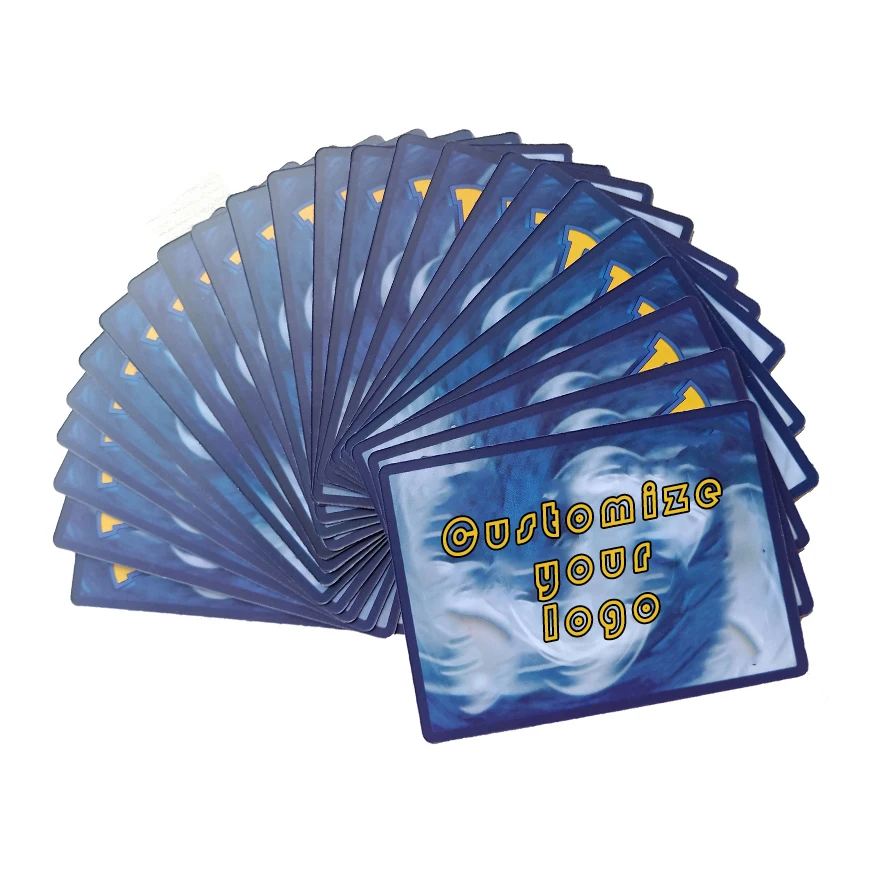 

Cheap pvc custom play game marked playing card, Cmyk 4c printing and oem