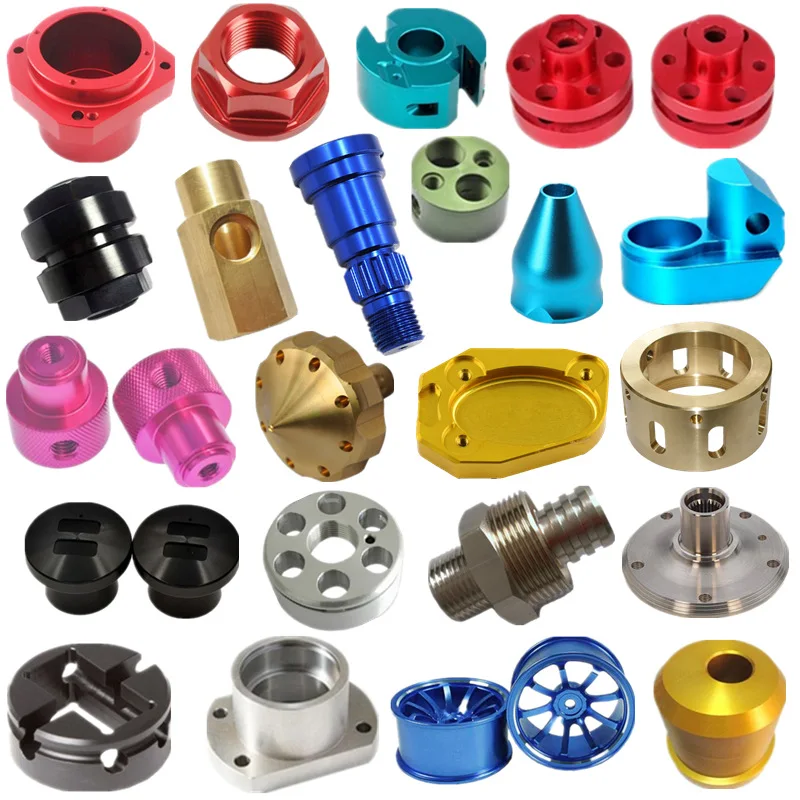 Customized 4 Axis 5 Axis Cnc Machine Center Make Aluminum 6061 6063 7075 T6 Cnc Machining Parts With Anodized Finish