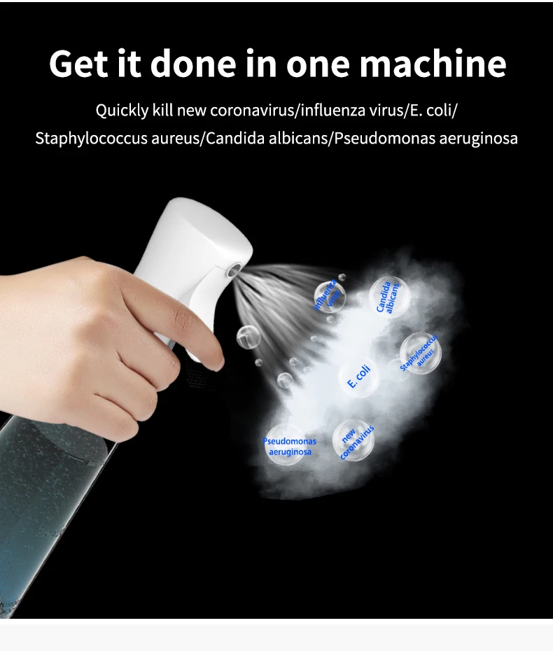 OLANSI منتج جديد homeuse الصوديوم حمض الهيالورونيك الرش المنزل مولد هيبوكلوريت الصوديوم