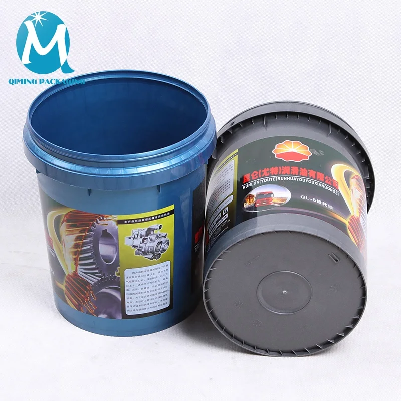 

Hot Sale High Quality All-purpose round 5 L PP Plastic Bucket With Handle And Lid