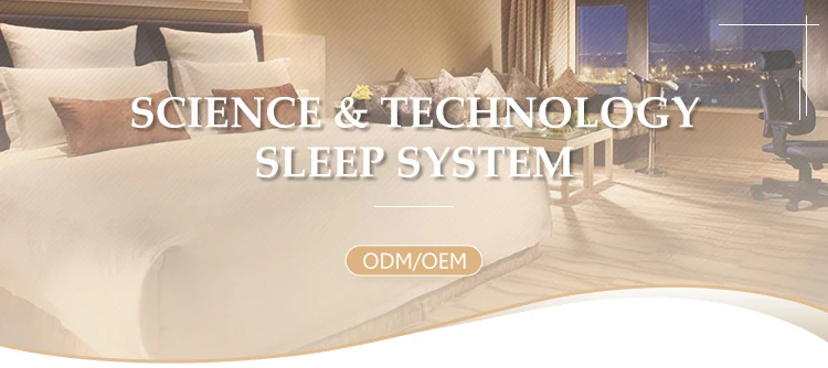New design resort hotel king size pocket spring high density soft foam bed mattress price