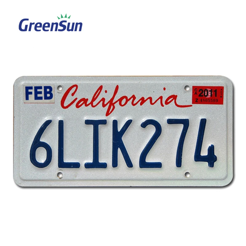 license plate design