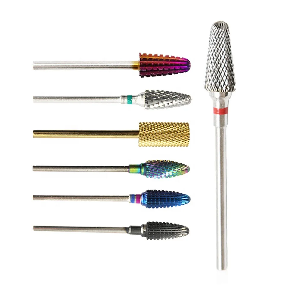 

Factory Wholesale Carbide Nail Drill Bits Professional Nail Drill Bit E-File Nail Drill Bit Set