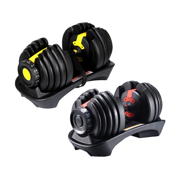 

Dumb Bell Weights Non-Slip Grip for Men and Women Toning Fitness Workout dumbbell set adjustable, Balck+red