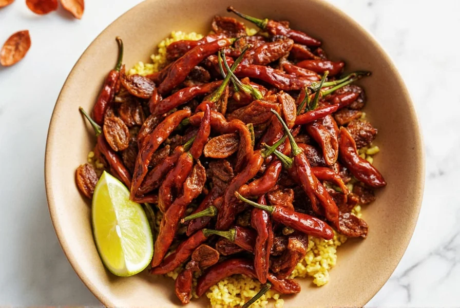 Chart showing flavor profile of chipotle in adobo