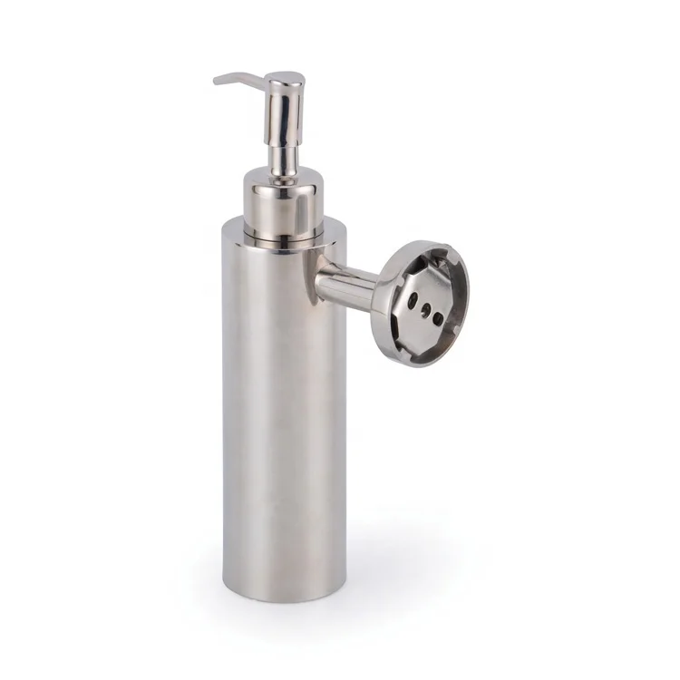 

Wholesale Wall Mount Soap Pump Bathroom Shampoo Body Wash Refillable Wall Mounted Plastic Bottle Liquid Soap Dispenser