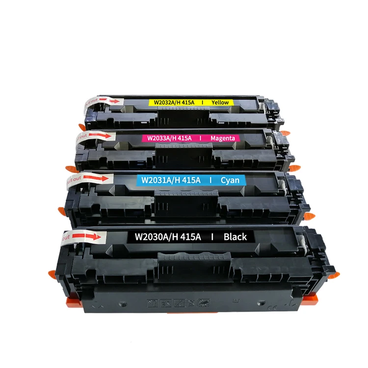 Compatible W2030a W2031a W2032a W2033a 415a Toner Cartridge W2030 For Hp Color Laserjet Pro M454 7368