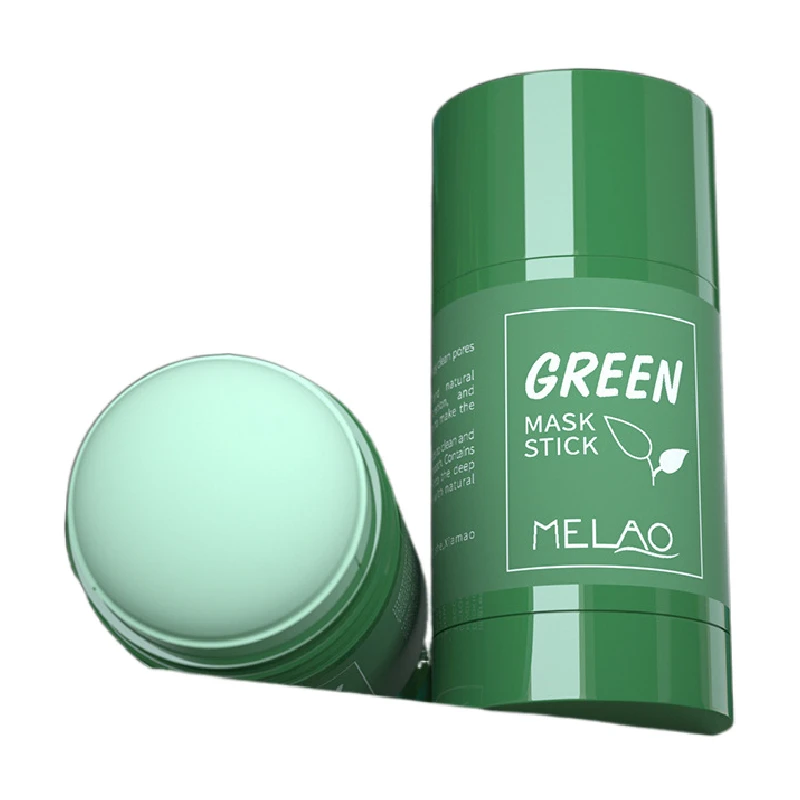

Factory Wholesale Price Smear Cream Green Tea Face Oil Control Solid Mask Stick