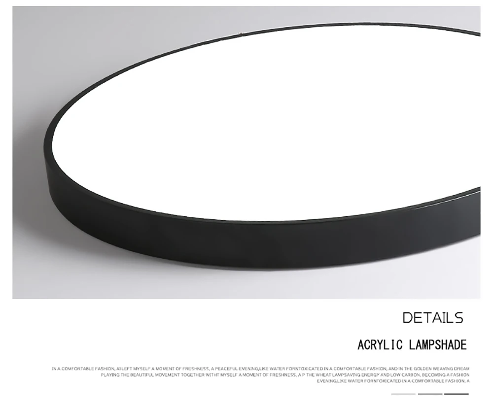 36watt Led Ceiling Lighting Warm White Kitchen Led Ceiling Lights Surface Mount 16w 24w Round