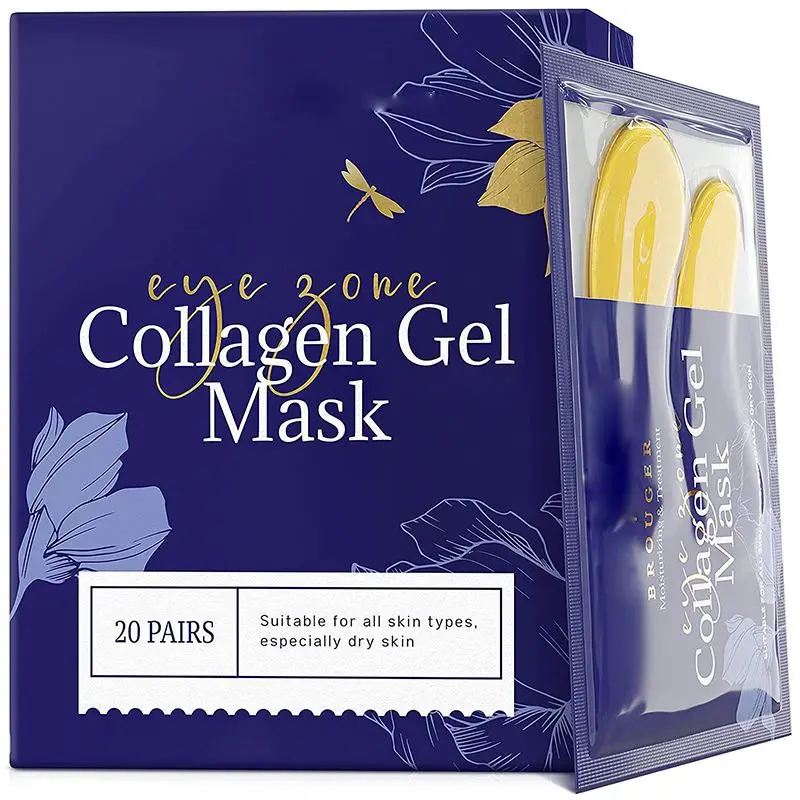 

New Arrival 2021 Collagen Crystal Gold Anti wrinkle Anti Aging and Wrinkle Travel Eye Mask Under Eye Mask