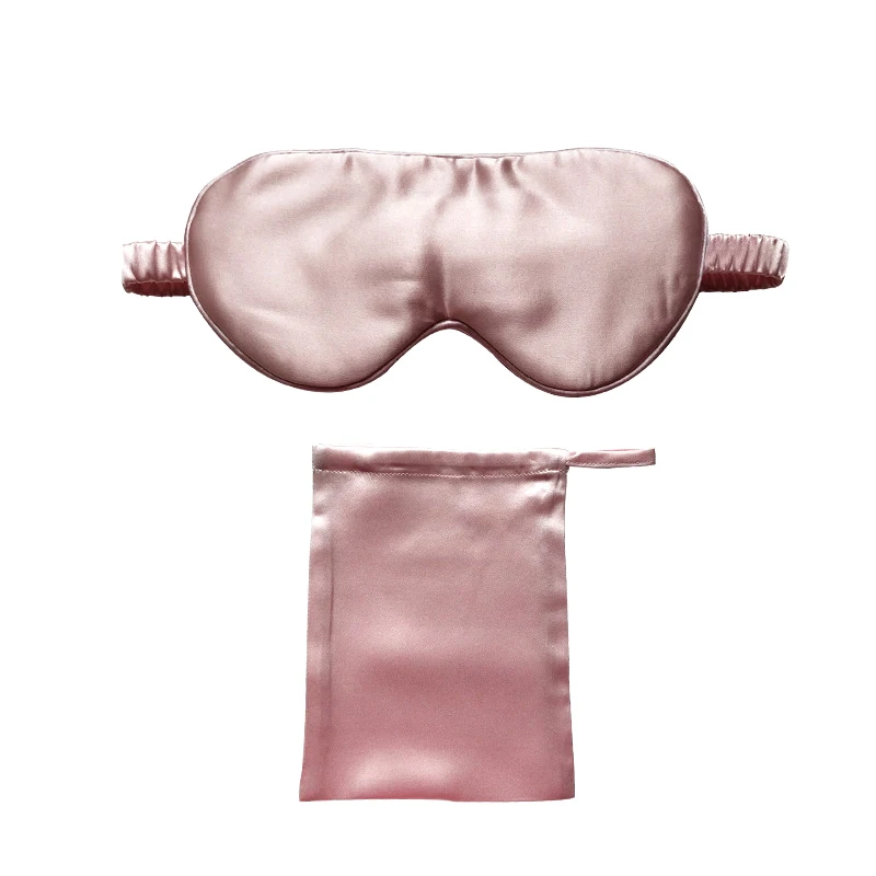 

Outdoor Travel Eye Mask Bandage Cover Emulation Silk Eye Mask Night Eye Mask Relax Help Send Gift Bag