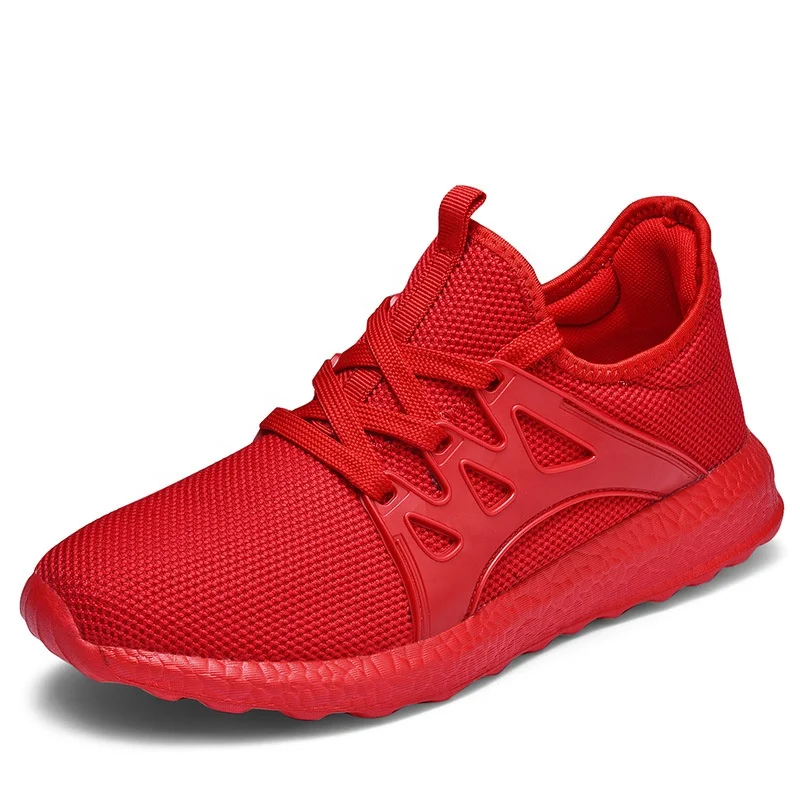 

Large Size Lightweight Sports Shoes Breathable Mesh Men's Shoes Comfortable Cushioning Travel Shoes