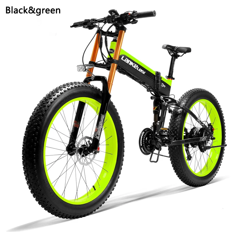 

1000W 48V Power electric bike 26 inch Folding Snow Fat bike 26 Inch High Speed mountain electric bicycle