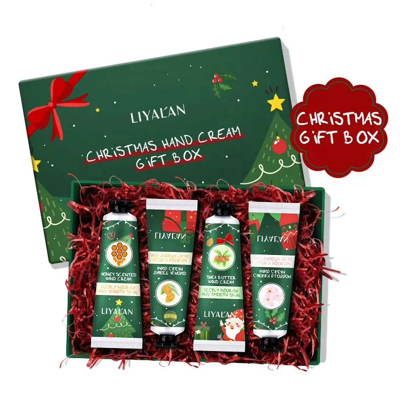

OEM korea private label christmas gift natural plant extracts moisturizing whitening hand cream