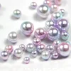 TSZS High Quality Nail Art Mermaid AB Color Pearl Beads Different Size Round Type 3D Decorations Supplier