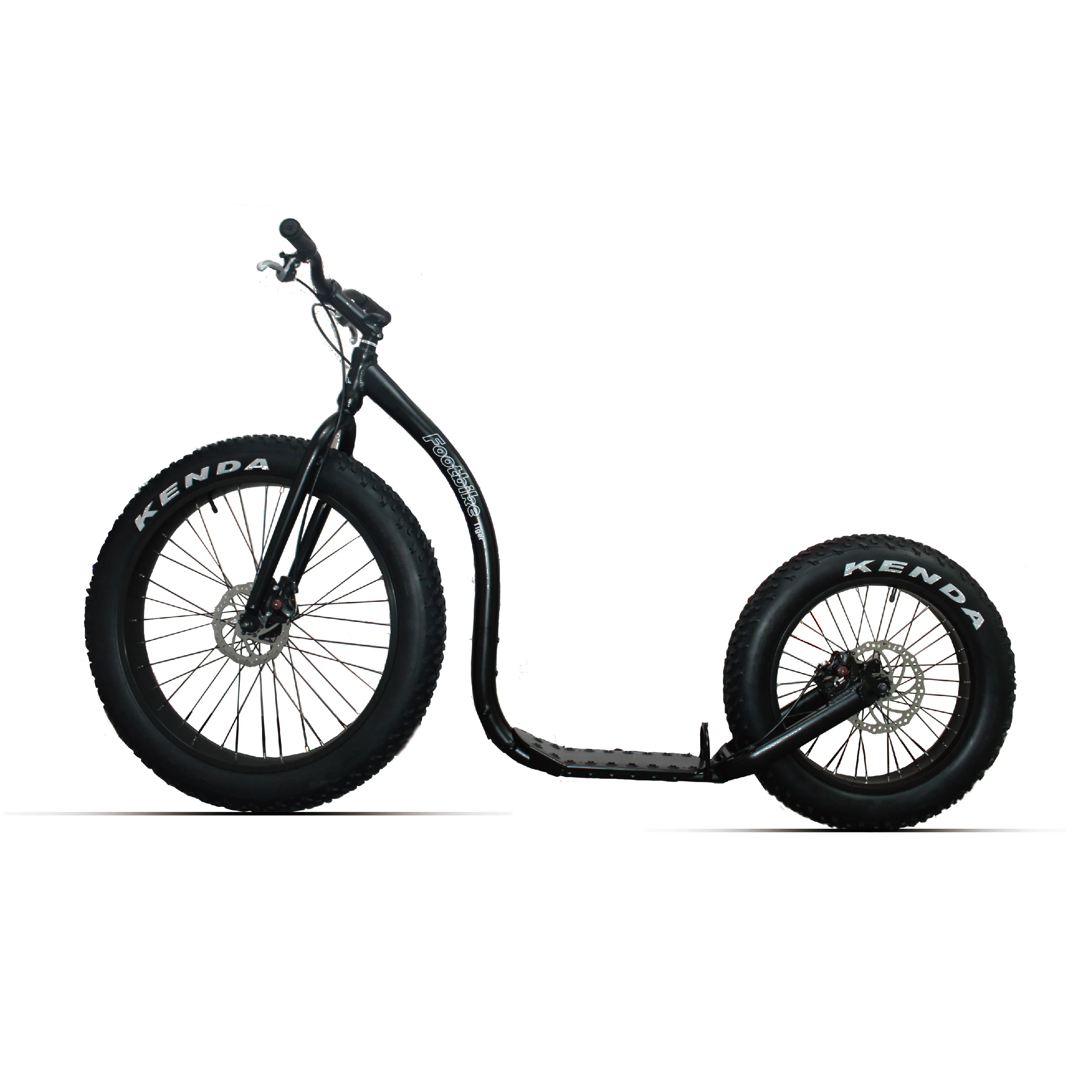 

FOOTBIKE - FAT Wheel Scooter KICKBIKE ADULT DOG SCOOTER 26"*4.0-Tiger(stock)