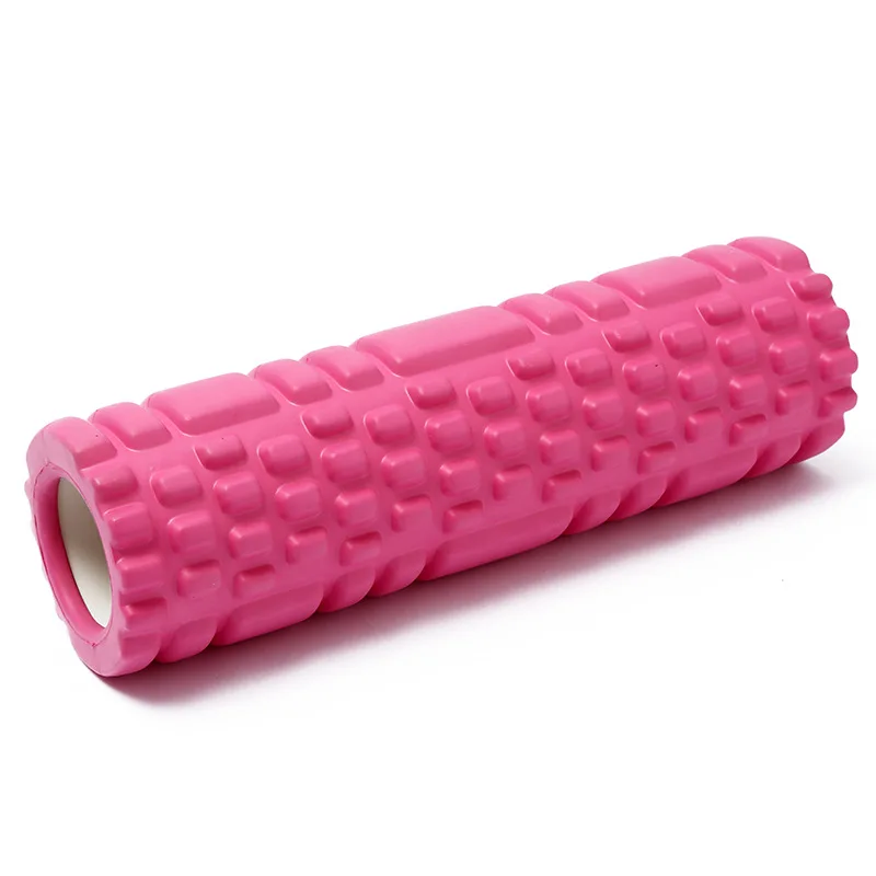 

60 * 14 cm Yoga Block Pilates EVA Foam Roller Muscle for Fitness Gym Yoga Pilates Sports hollow muscle massage roller, Multi colors