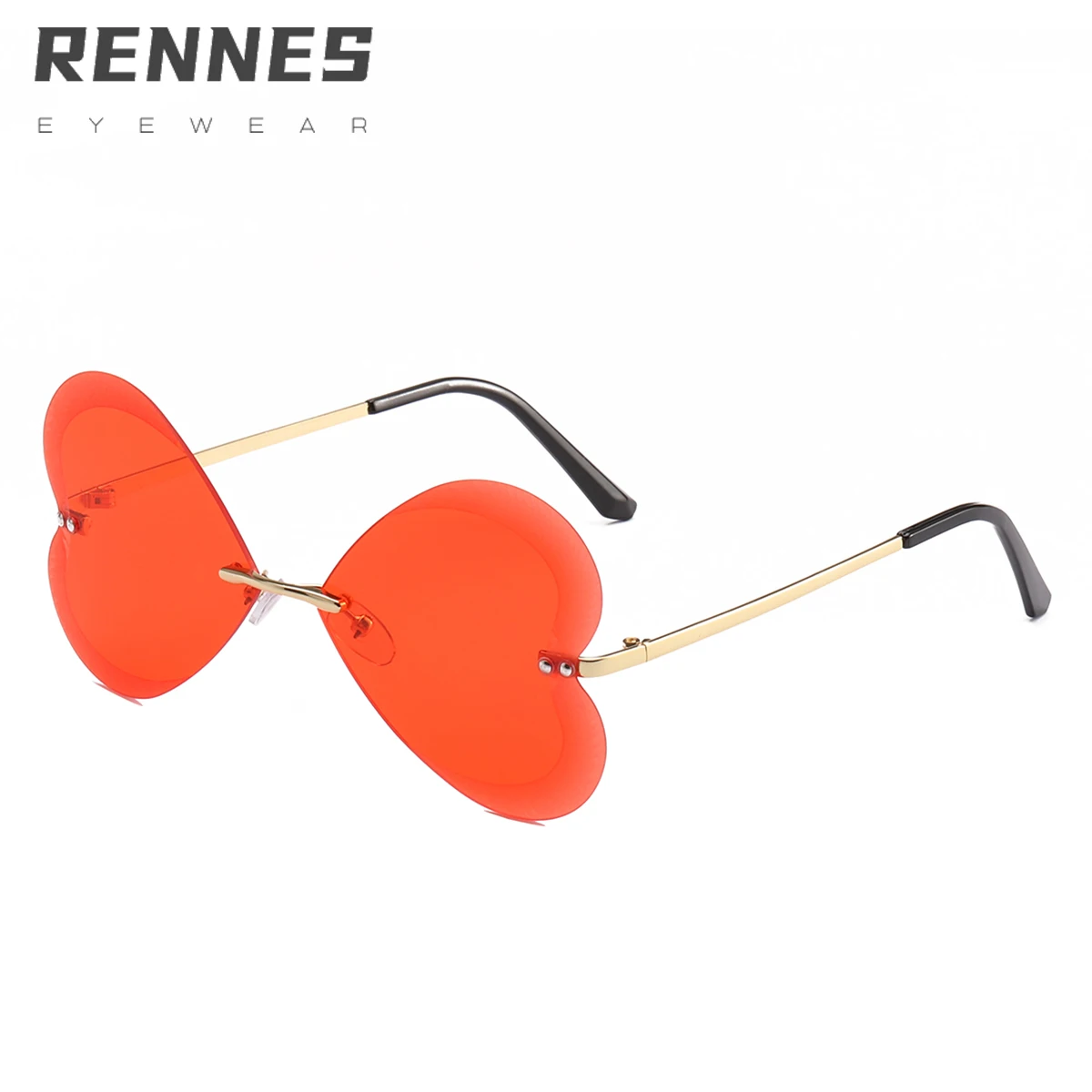 

RENNES sunglasses mirror sunglasses heart shape womens sunglasses trendy