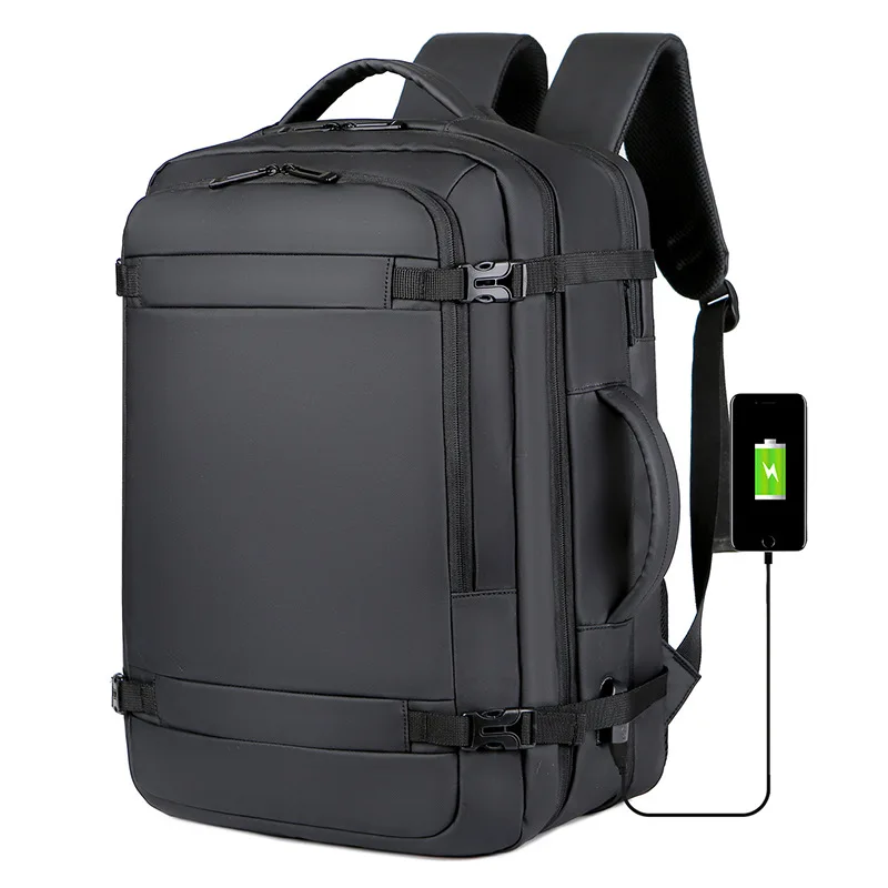 

2021 Hot Sale New Oxford Fabric Multi-functional Travel Bags Men Business Waterproof Anti Theft Laptop Backpack With USB Charger, Customized color