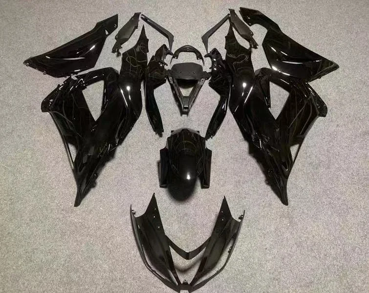 

2021 WHSC ABS Plastic Fairing Kit For KAWASAKI ZX-6R 636 2013-2018, Pictures shown