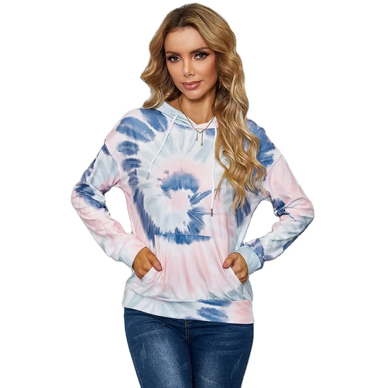 

Made In China Superior Quality Embroidery Hoodie Tie-Dye Zip Up Blank Hoodies