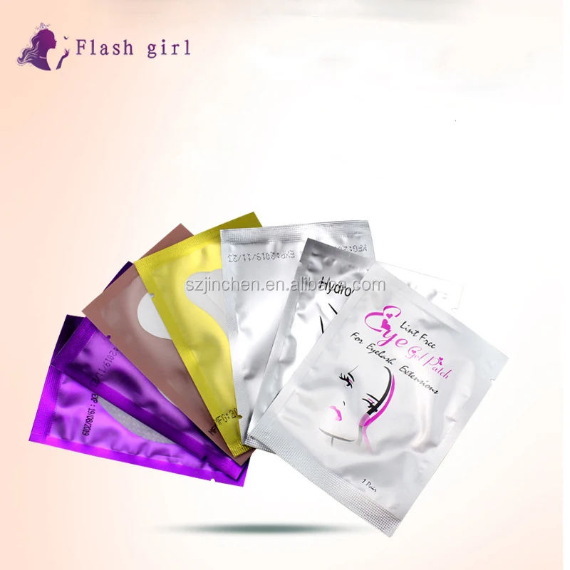 

Super Comfortable Private Label Custom Eyelash Pads Waterproof Packaging Gel Eye Pads Eyelash Extensions Beauty Supplies, Picture shows