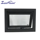 Australien standard pas cher maison iwndows double vitrage d'importation de Superhouse pour les maisons