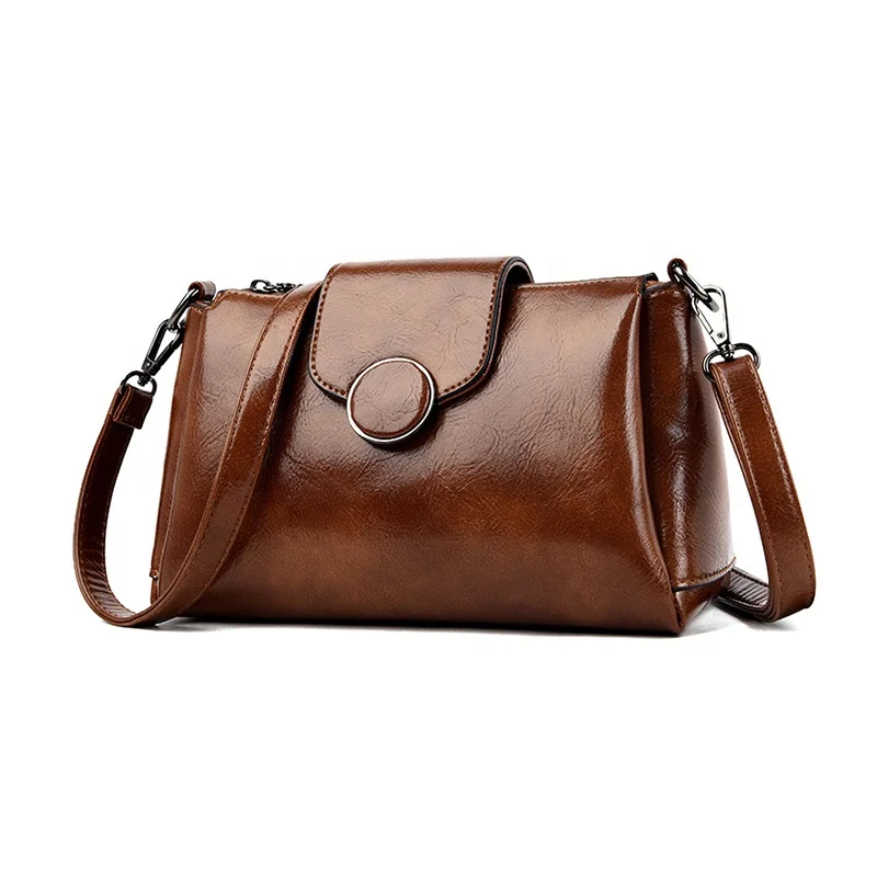 

Ladies PU Leather Vintage Cross Body Bag Shoulder Bags Handbags Women