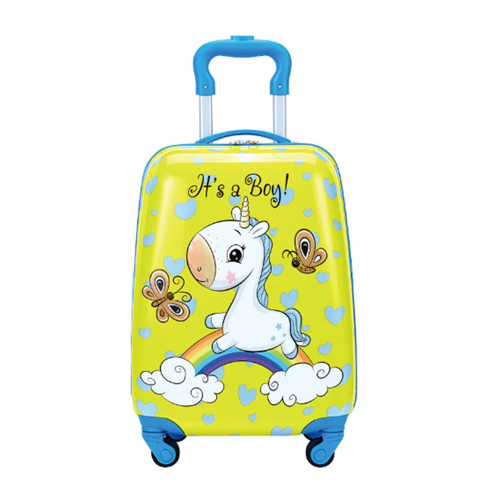 

16 children luggage hard shell kid travel suitcase
