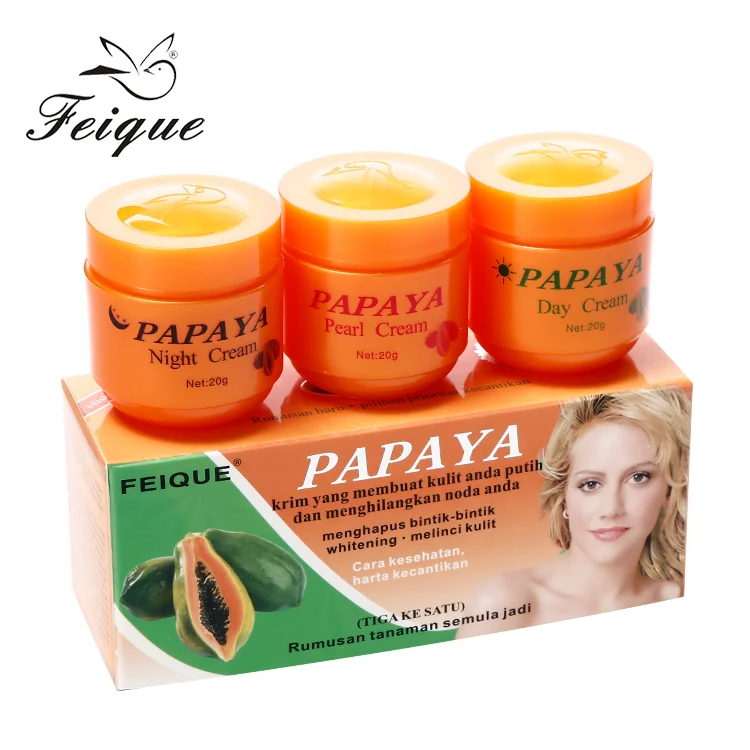 

black pearl whitening pimple removal dark spot fade rapid white papaya skin whitening cream