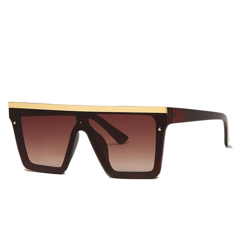 

Sunglasses 2021 high quality retro luxury big frame glasses brand design shade sunglasses women
