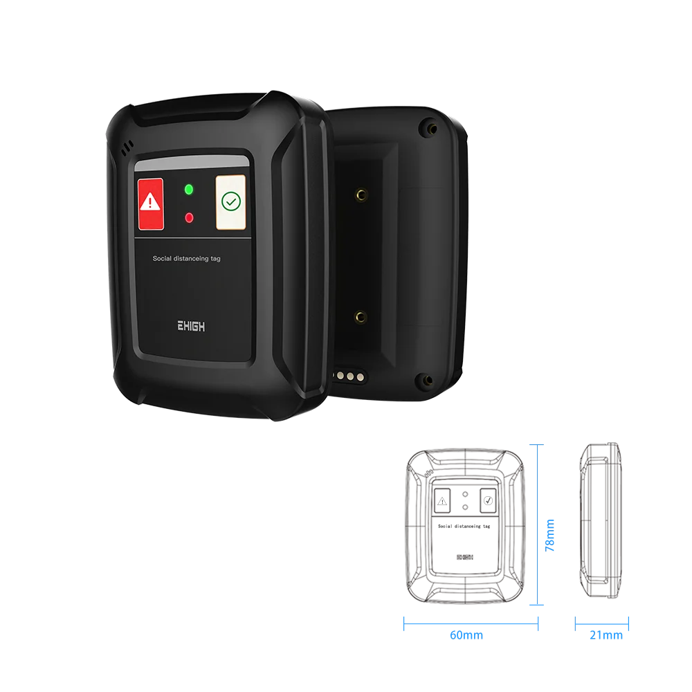 
Close Contact alarm vibration bracelet social distancing alarm device 