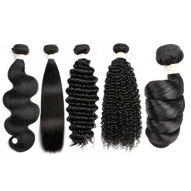 

Human Hair Bundles 100% Brazilian Hair Weave Bundle Raw Remy Hair Extensions