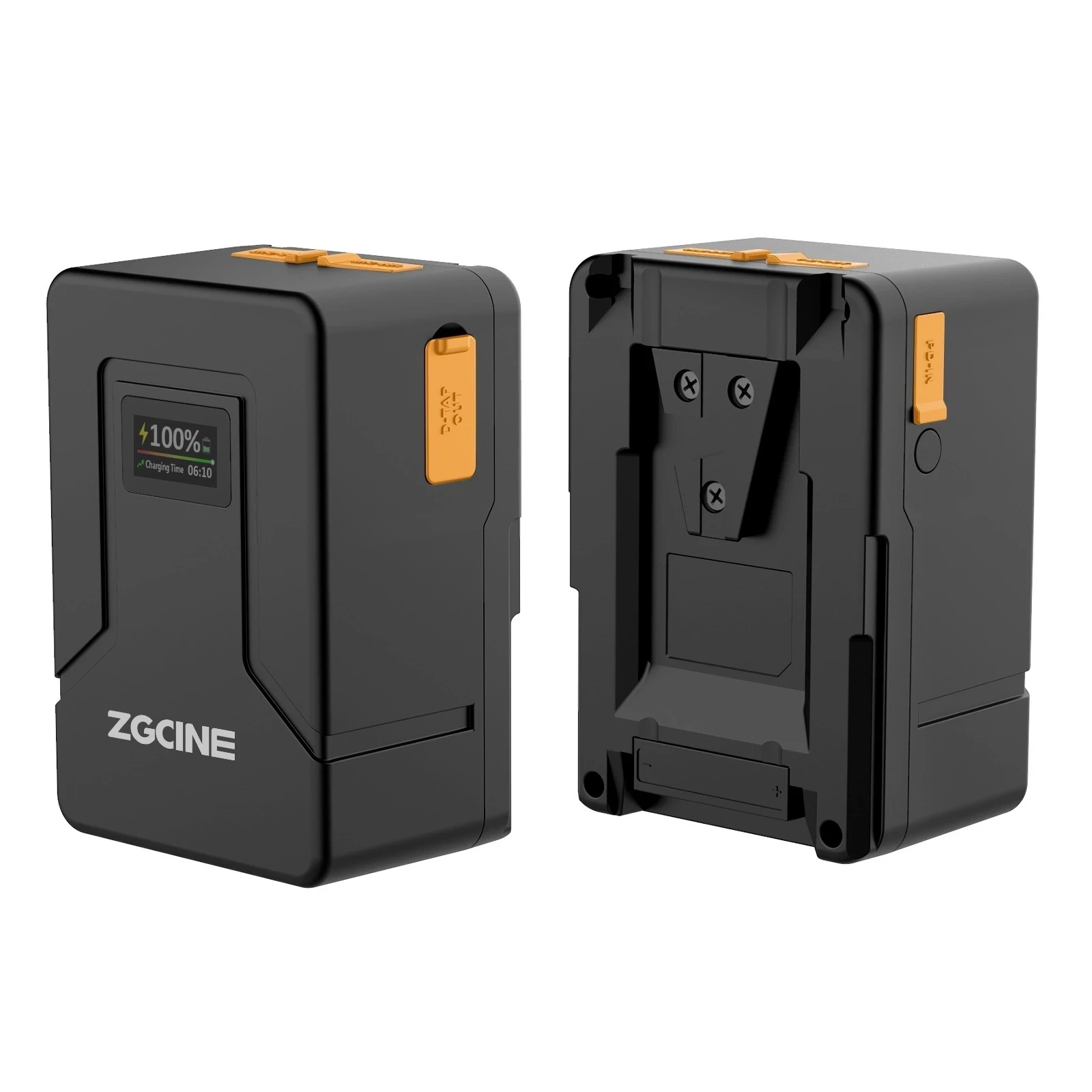 

ZGCINE ZG-V99 V Mount Battery V Lock Battery With PD Fast Charging 99WH 6800mAh For LED Video Light camera DSLR Smartphone