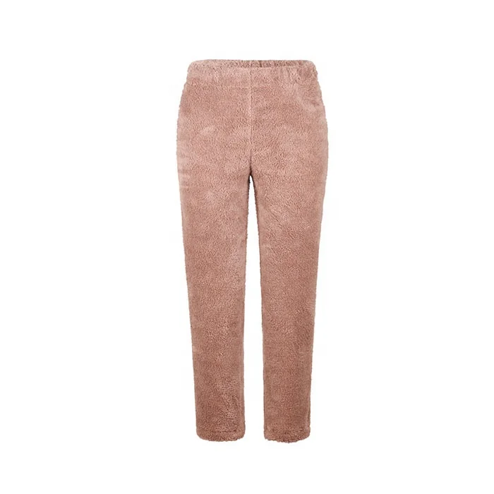 

Wholesale New Style Personalized Solid Color Plush Pants, Picture