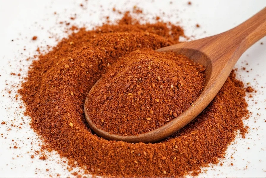 Spice jars labeled with common Memphis rub ingredients