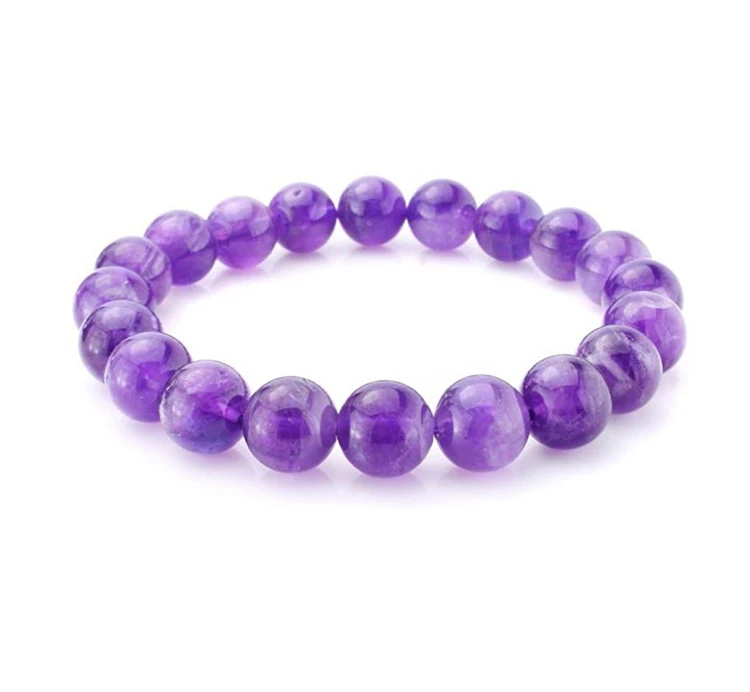 

amazonite simple fashion personalized Natural amethyst bracelet,minimalist modern lucky charm bracelets jewelry