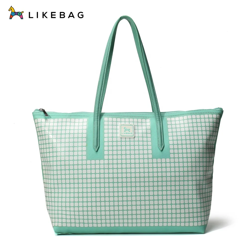

LIKEBAG Original Plaid Casual Women Big Tote Bag