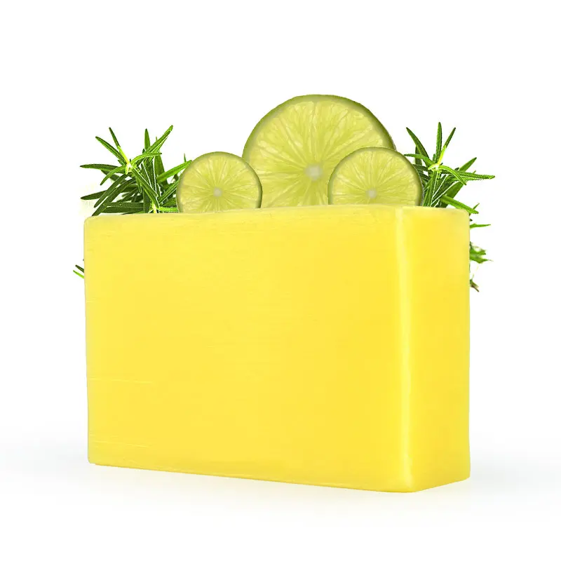 

140g Private Label Custom Wholesale Lemon Handmade Soap 100% Natural Organic Face Soap Toilet Soap Making Machine