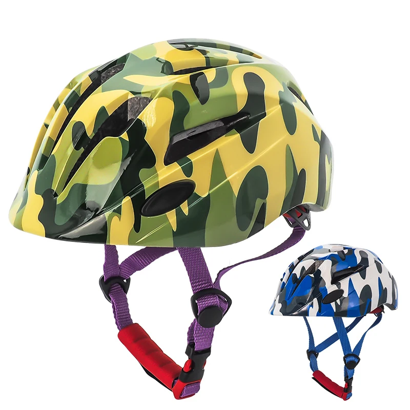 

VICTGOAL Kids bike helmet with LED Lights Children Balance Bike Helmet cascos ciclismo hockey dual visor Kids bike helmet, Cartoon style