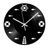 Cute Fish Wall Clock New Design Vinyl Records Clock